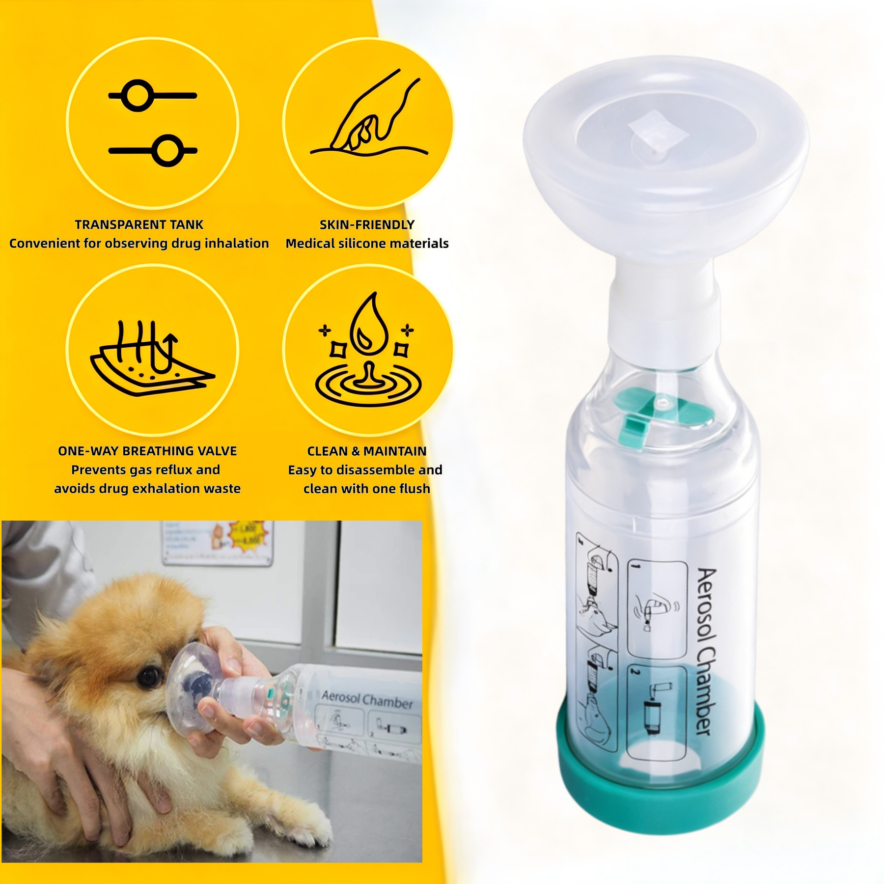 Apakah ruang aerosol veterinar?