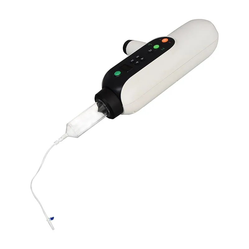 Single Syringe Angiographic Injector